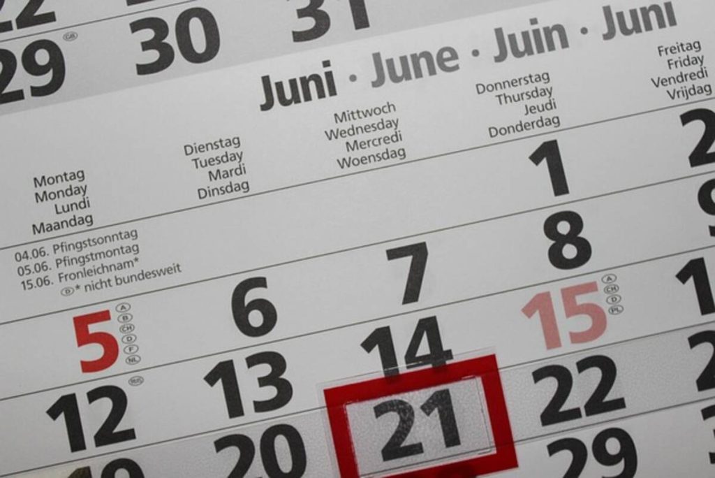 Days in August?