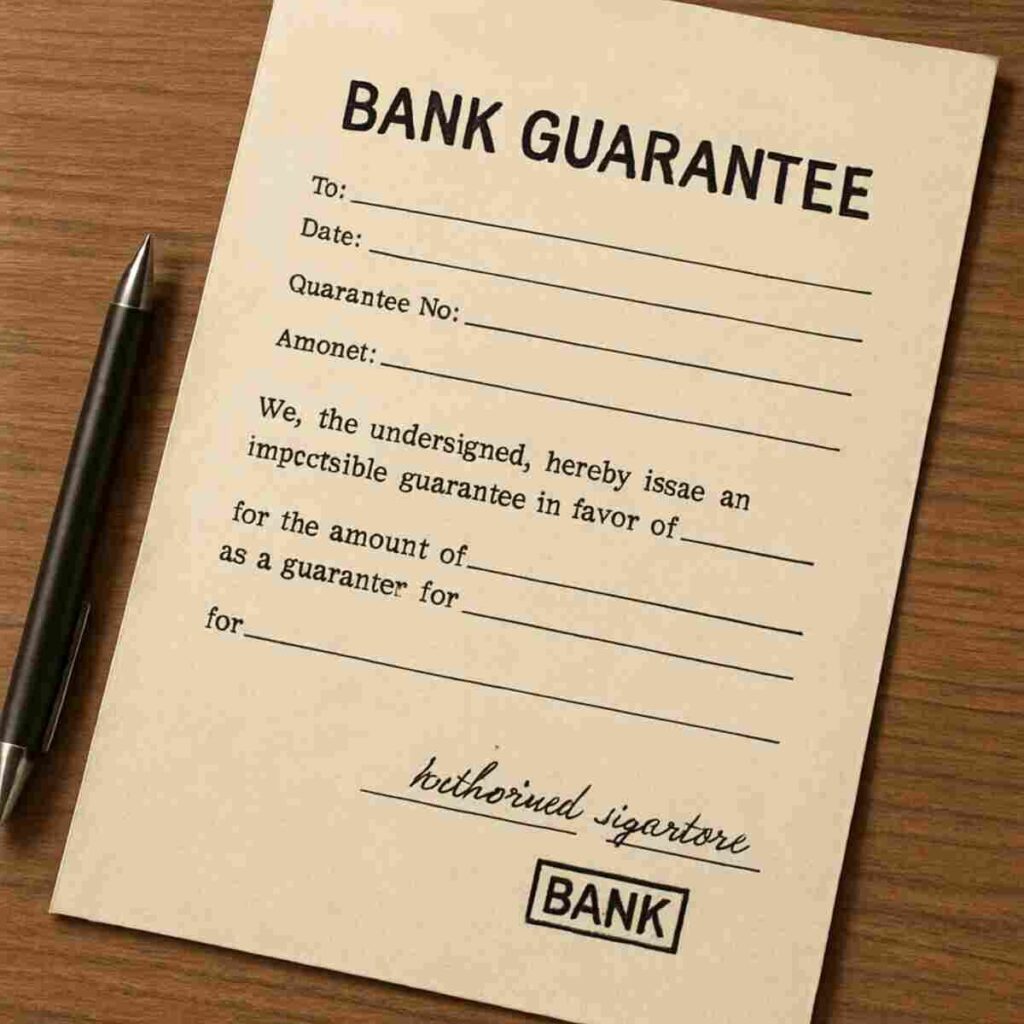 bank guarantee provider