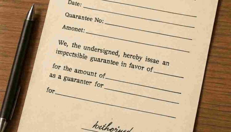 bank guarantee provider