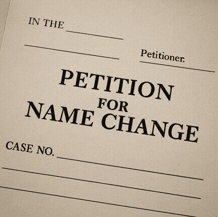 name change process in India