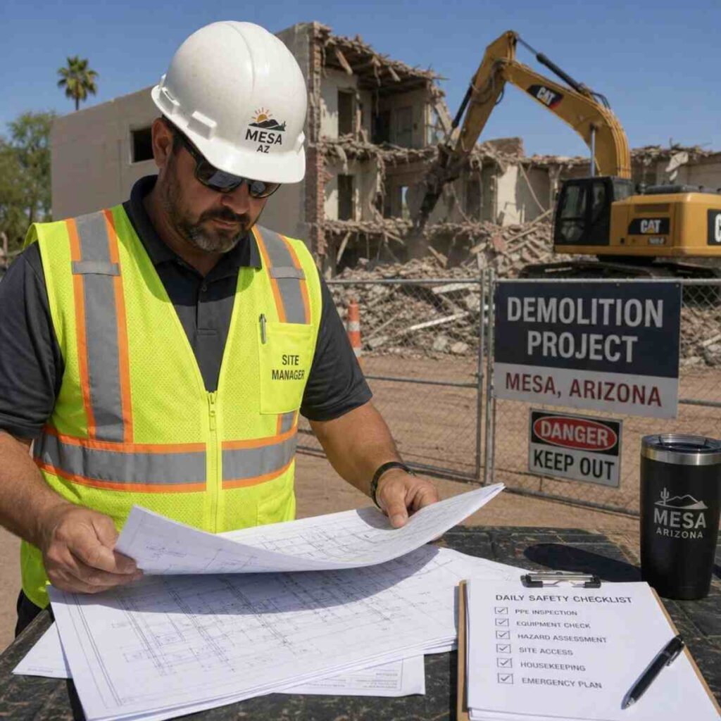 Safety Protocols for Mesa Demolition Projects 3 Mesa demolition
