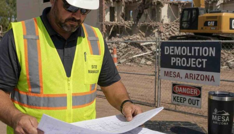 Mesa demolition